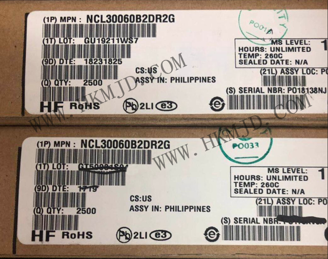 Supply Driver IC NCL30060 NCL30060B2DR2G PMIC - LED Driver