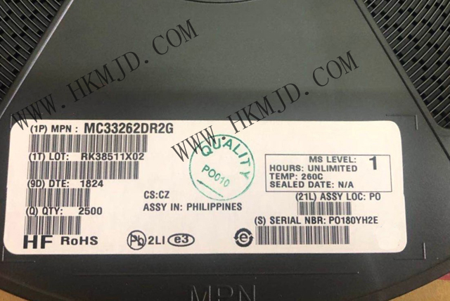 PFC IC Critical Conduction MC33262DR2G MC33262 Power Factor Correction - PFC