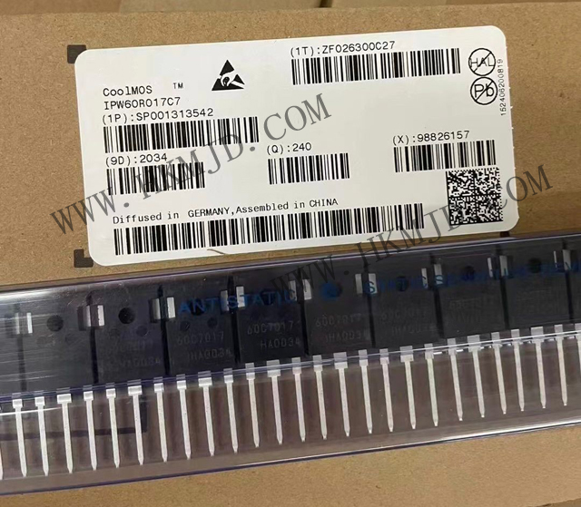 Supply Infineon MOSFET IPW60R017C7 600V CoolMOS™ C7 Power Transistor