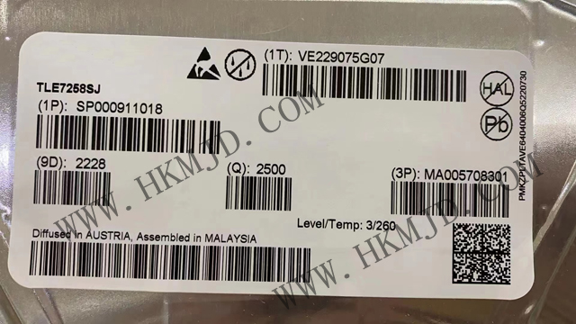 Supply Infineon TLE7258SJ 20kbps Single-wire LIN Transceiver IC