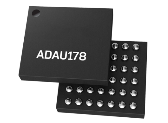 ADAU1788BCBZRL (ADI) Dual ADC Single DAC low power codec with audio DSP