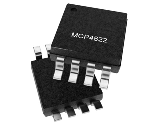 MCP4822T-E/SN Dual channel, 12-bit (DAC) 8SOIC with built-in reference voltage source