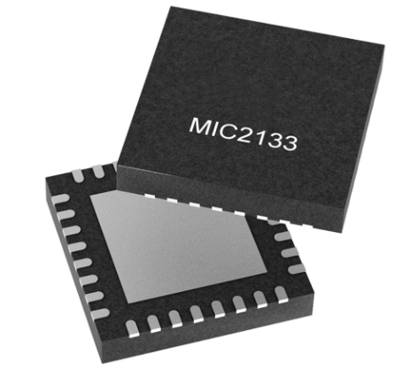 Microchip MIC2133YML 75V, dual phase synchronous buck PWM controller 32VQFN