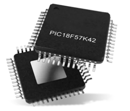 Microchip PIC18LF57K42-I/PT 8-bit low power MCU 128KB FLASH 48TQFP