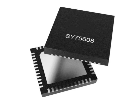 Ultra-low jitter, SY75608TWL PCIe Gen6 8-way output LP-HCSL buffer
