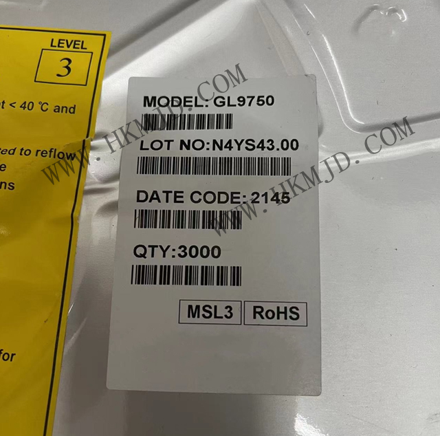 New and Original GENESYS GL9750 PCI Express Rev. 1.1 Compliant Card Reader Controller