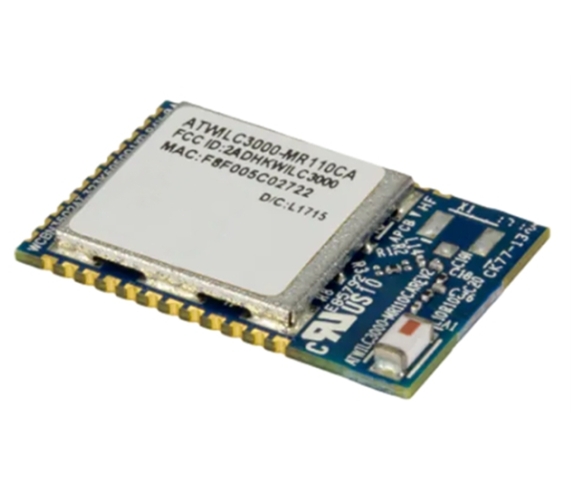 The ATWILC3000-MR110CA Wi-Fi® module is optimized for low-power mobile applications