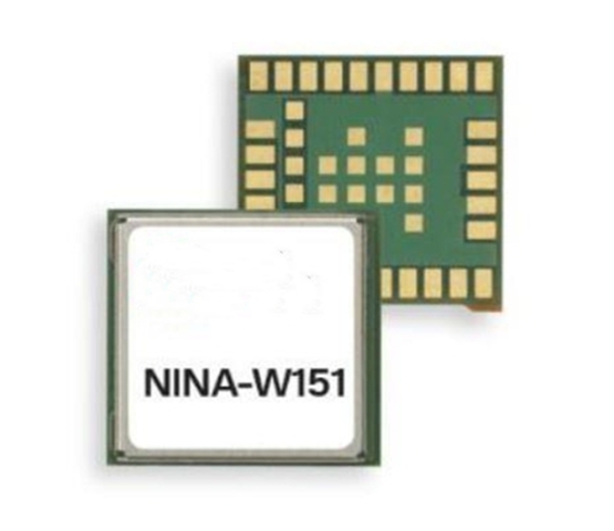 Built-in security with secure start NINA-W151-01B multiple radio and gateway module