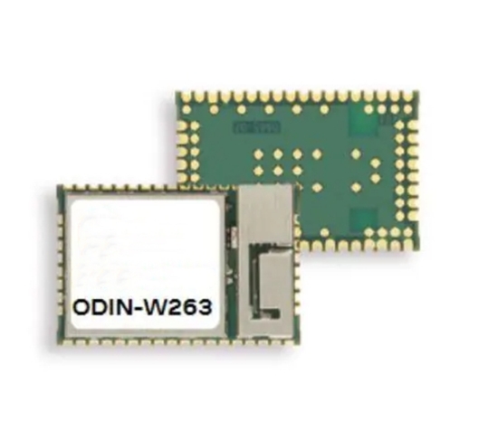 Short range radio series module: ODIN-W263-06B independent dual-band Wi-Fi and Bluetooth module