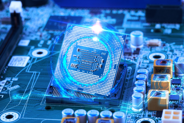 Recycling of electronic scrap, such as IC chips, communication chips, Bluetooth chips, storage chips