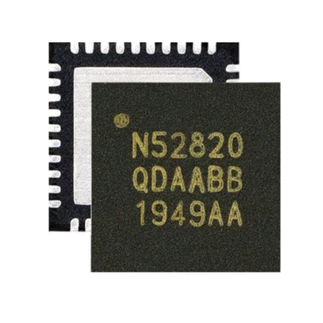 Bluetooth 5.3 SoC NRF52820-CFAA-D-R7 Supports Low Power Bluetooth, Bluetooth mesh, Thread and Zigbee