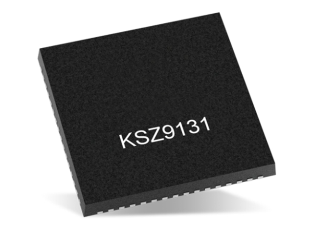 Microchip releases the KSZ9131RNXC Gigabit Ethernet transceiver