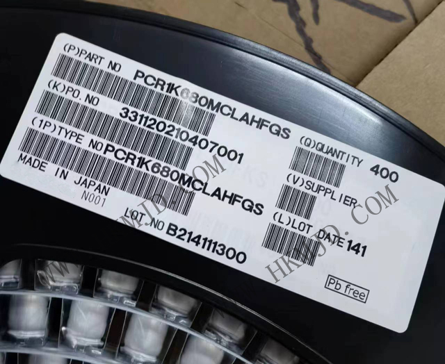 Original Stock PCR1K680MCL_PCR1K680MCLAHFGS Aluminum Organic Polymer Capacitors 80V 68uF 20%