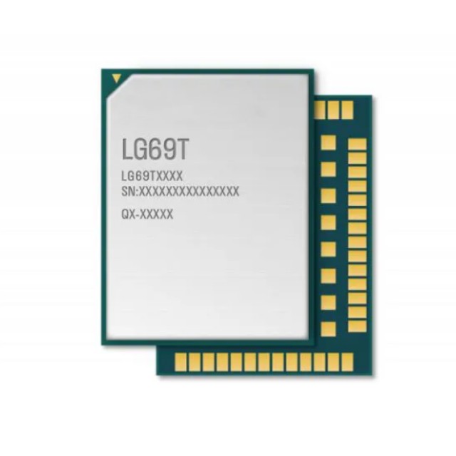 Recycled Quectel Module LG69TAAMD A dual-frequency AEC-Q100 compliant GNSS module