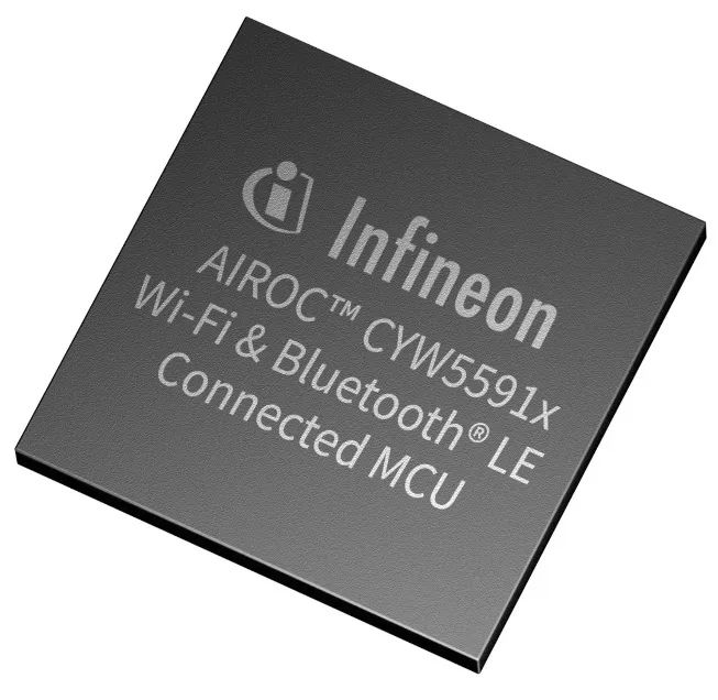 Infineon Extends Its AIROC™ Wi-Fi 6/6E Portfolio with Powerful CYW5591x Series of Wireless MCUs