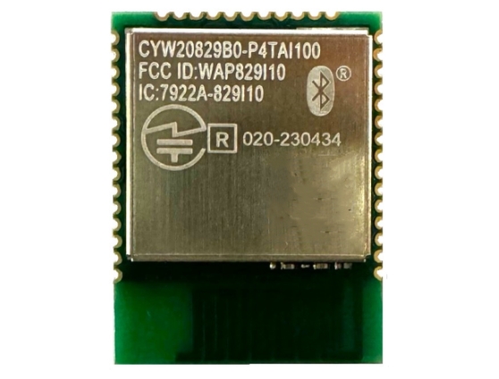 Launch of the new CYW20829B0P4TAI100 AIROC™Bluetooth® and Bluetooth Low Power modules