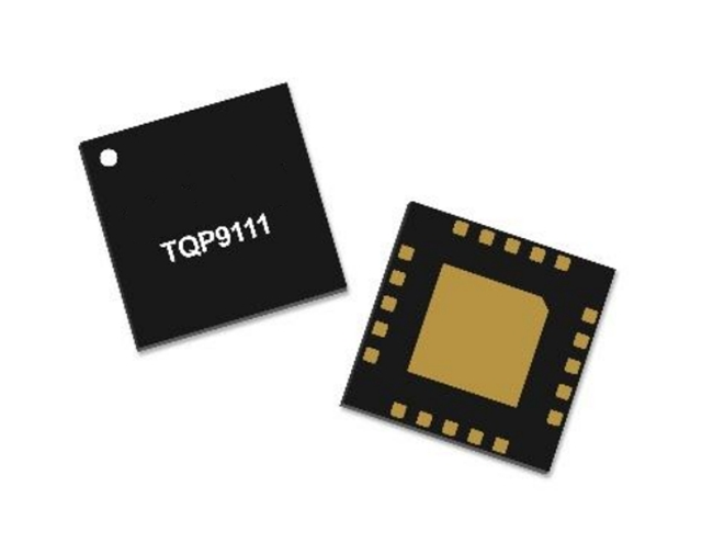 The TQP9111 is an RF amplifier in the 1.8 to 2.7 GHz frequency range, 2 to Watt