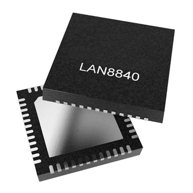 LAN8840-V/PSA (Microchip) Single-Port Triple-Speed Ethernet Physical Layer Transceiver (PHY)