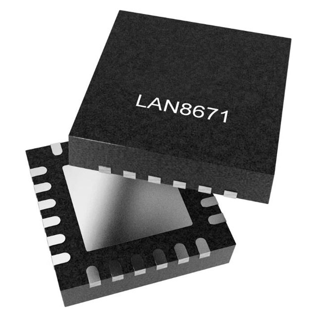 Ethernet PHY Transceiver LAN8671C2-E/U3B (Microchip) Single Pair 10BASE-T1S Ethernet PHYs