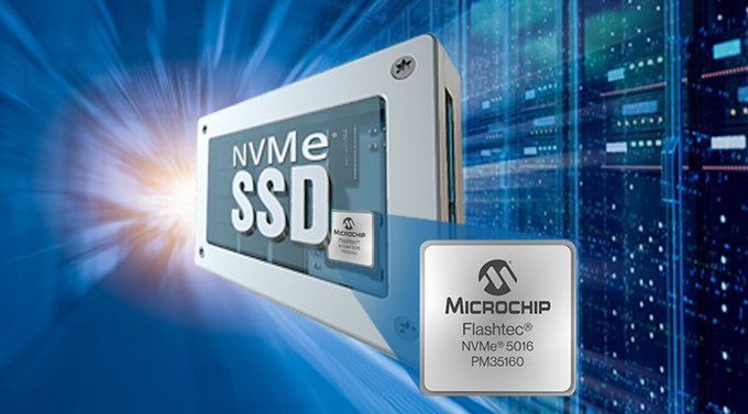 Microchip introduces the fifth generation of high-performance PCIe® solid-state drive controllers