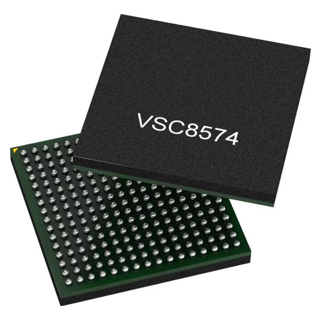 Ethernet IC [Microchip] VSC8574XKS-02 Quad-Port  Gigabit Ethernet Transceiver