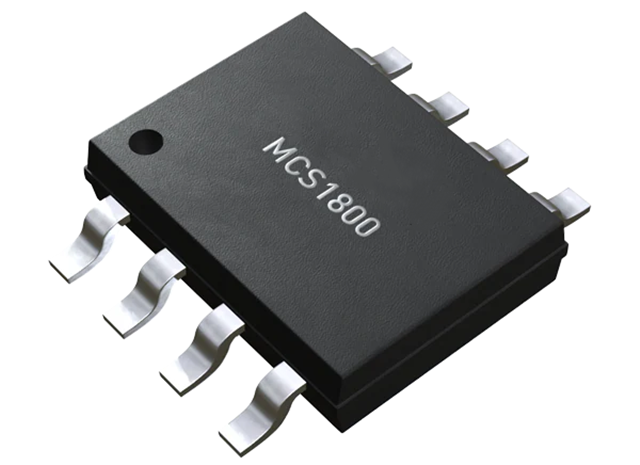 MCS1800GS-25: ± 3%, 3.3 V, Linear Hall-Effect Current Sensor