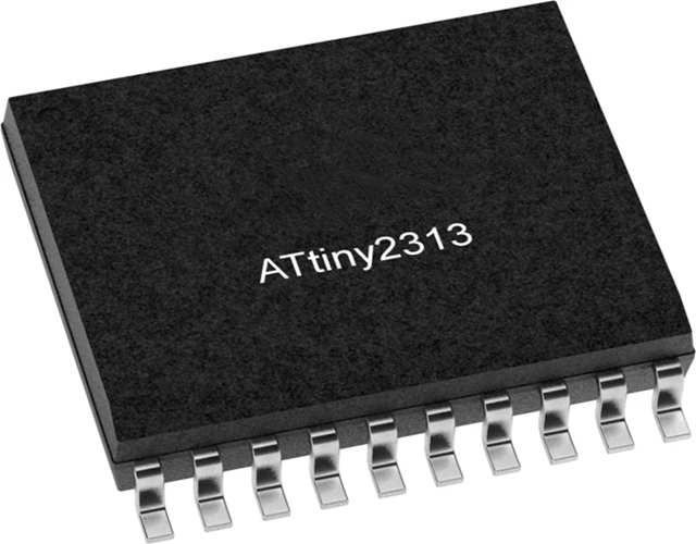 ATTINY2313-20SUR — Low Power 8-bit Microcontroller Based on Enhanced AVR RISC Architecture