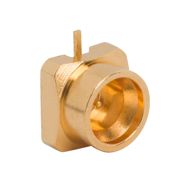 Amphenol RF (925-204J-51P) SMPM Connector Jack, Male Pin 50 Ohm Surface Mount Welding