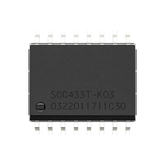 Murata SCC433T-K03-004 XZ gyroscope and XYZ accelerometer with digital SPI interface