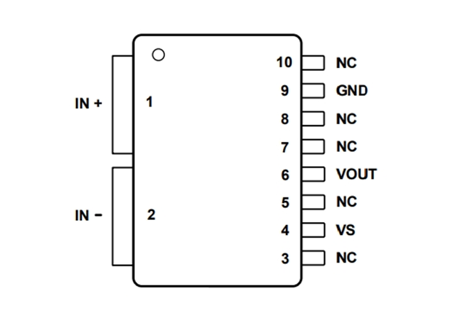 Supply New TMCS1127A1AQDVGR: TI 250kHz Hall Effect Current Sensor