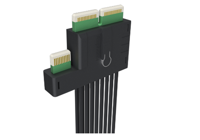 Supply & Demand Amphenol (CBL280011A) EDSFF E3 2C Hybrid Cross Crimp PCIe ® Gen6 Cable Connectors