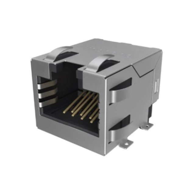 [Acquisition Connectors] Modular Jack - RJE3B1881102N 8P8C, Right Angle, CAT6, Surface Mount