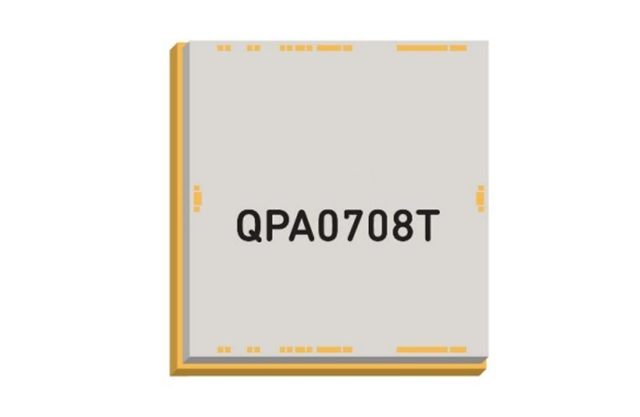 QPA0708T GaN Power Amplifier 7.9 to 8.4 GHz 60 W-Qorvo