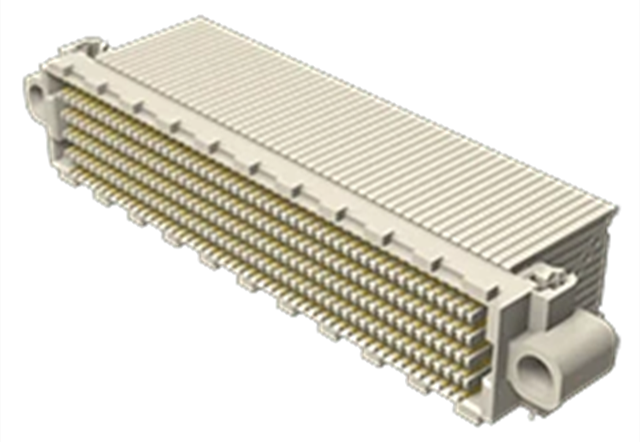 SEAFP-20-01-S-08-RA-WT-GP-High Speed Terminal Open Terminal Array Receptacle, Right Angle Crimp