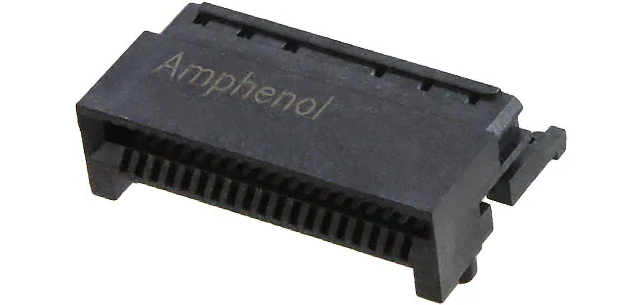 Distribution Amphenol Connectors: e.g. Mini-SAS, SlimSAS™, Mini Cool Edge IO Connectors