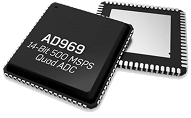 1-Channel (ADI) AD9690BCPZ-500 14-Bit, 500Msps JESD204B Analog-to-Digital Converter