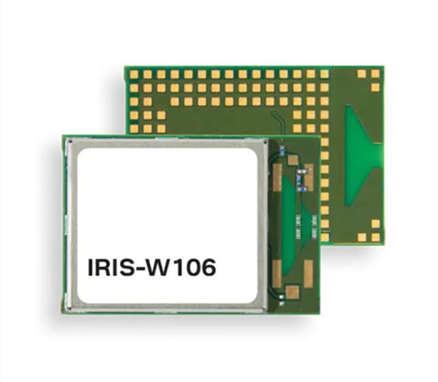 U-blox IRIS-W106-10 B Multi-Radio MCU Module, Open CPU Architecture with Built-in PCB Antenna