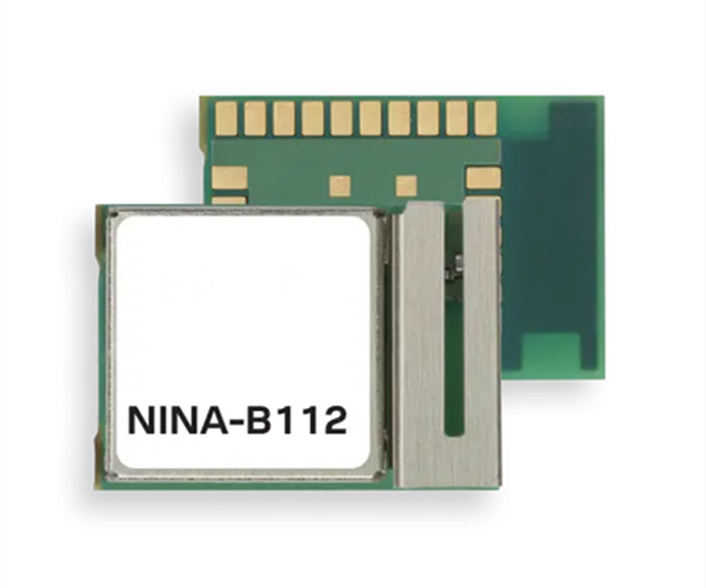 NINA-B112-06B A Bluetooth 5.0 low power module with internal antenna u-blox 10.0x14.0 mm