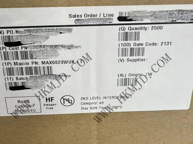 SOT23, MAX6823WUK are Maxim's low voltage, microprocessor supervisory circuit chips.