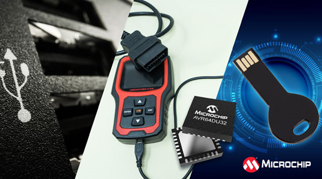 Microchip Introduces AVR DU Series USB Microcontrollers with Enhanced Code Protection