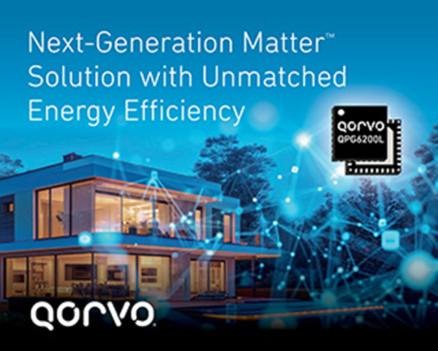 Qorvo introduces a new generation of Mate ™ solutions with superior energy efficiency (QPG6200L)