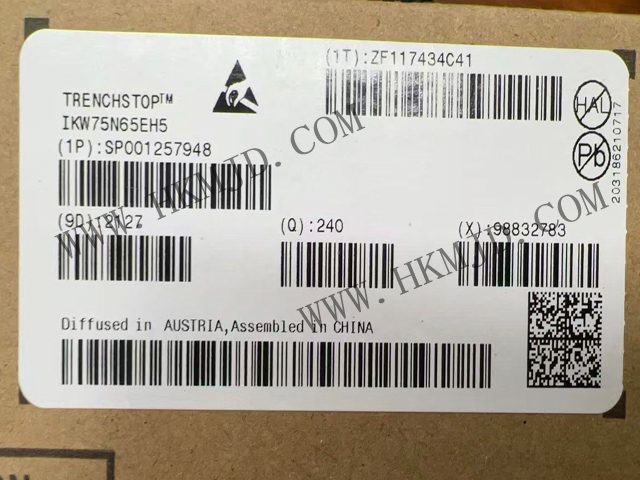 High Speed Series V - IKW75N65EH5 - High Speed 650 V Hard Switching IGBT TRENCHSTOP™ 5