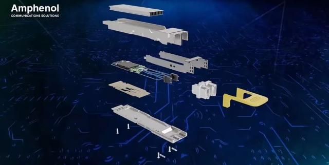 Amphenol's New Generation of High-Speed Fibre Optic Transceivers: 800G LPO OSFP 2XDR4+