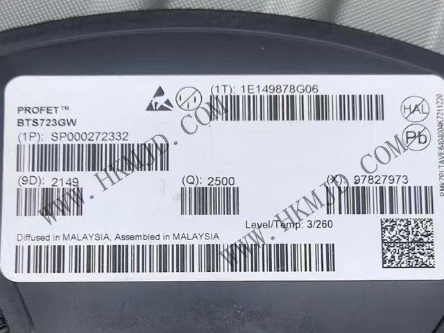 Supply Infineon BTS723GW Automotive Smart High Side Switch,Help Automotive Electronic System Upgrade
