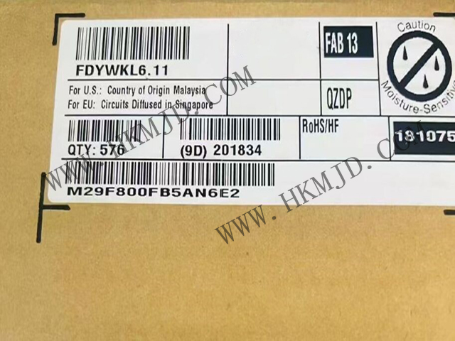 Mingjiada——Supply [Micron] M29F800FB5AN6E2 8Mbit Parallel NOR Flash Embedded Memory IC