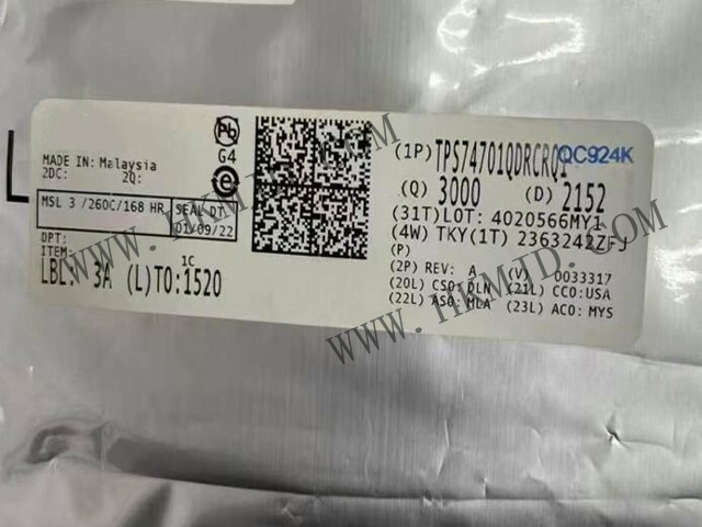 TI TPS74701QDRCRQ1 Automotive 500mA Adjustable Ultra-Low-Dropout Voltage Regulator