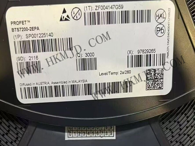 Infineon BTS7200-2EPA 12 V | 66.5mΩ | 1.2A | 2-Channel Intelligent High Voltage Side Power Switch