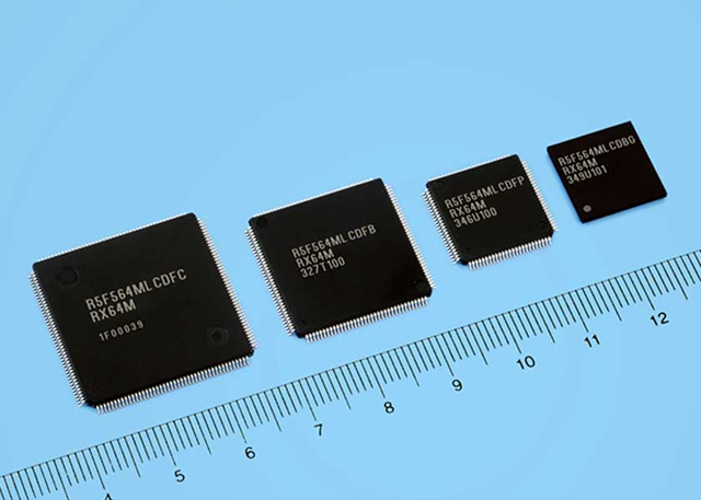 For Internet of Things applications!R5F 564ML CDBG MCU with 4MB Flash and 552KB SRAM