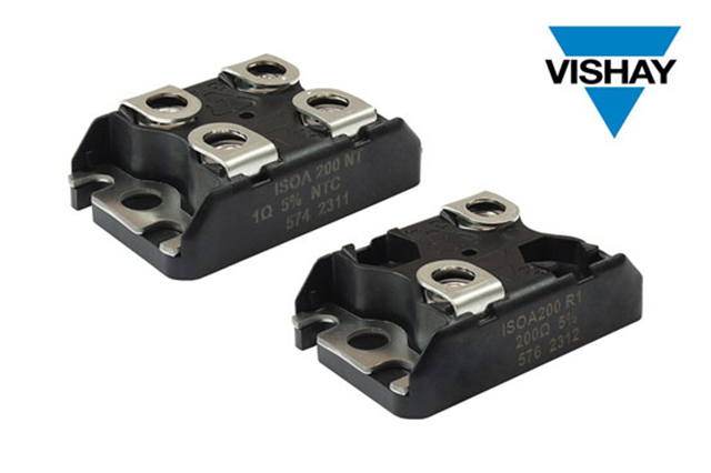 Vishay Introduces New AEC-Q200 Certified Thick Film Power Resistors-ISOA200