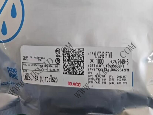 [LMX2491RTWR] 6.4GHz Low Noise RF PLL with Ramp/Chirp Generation
